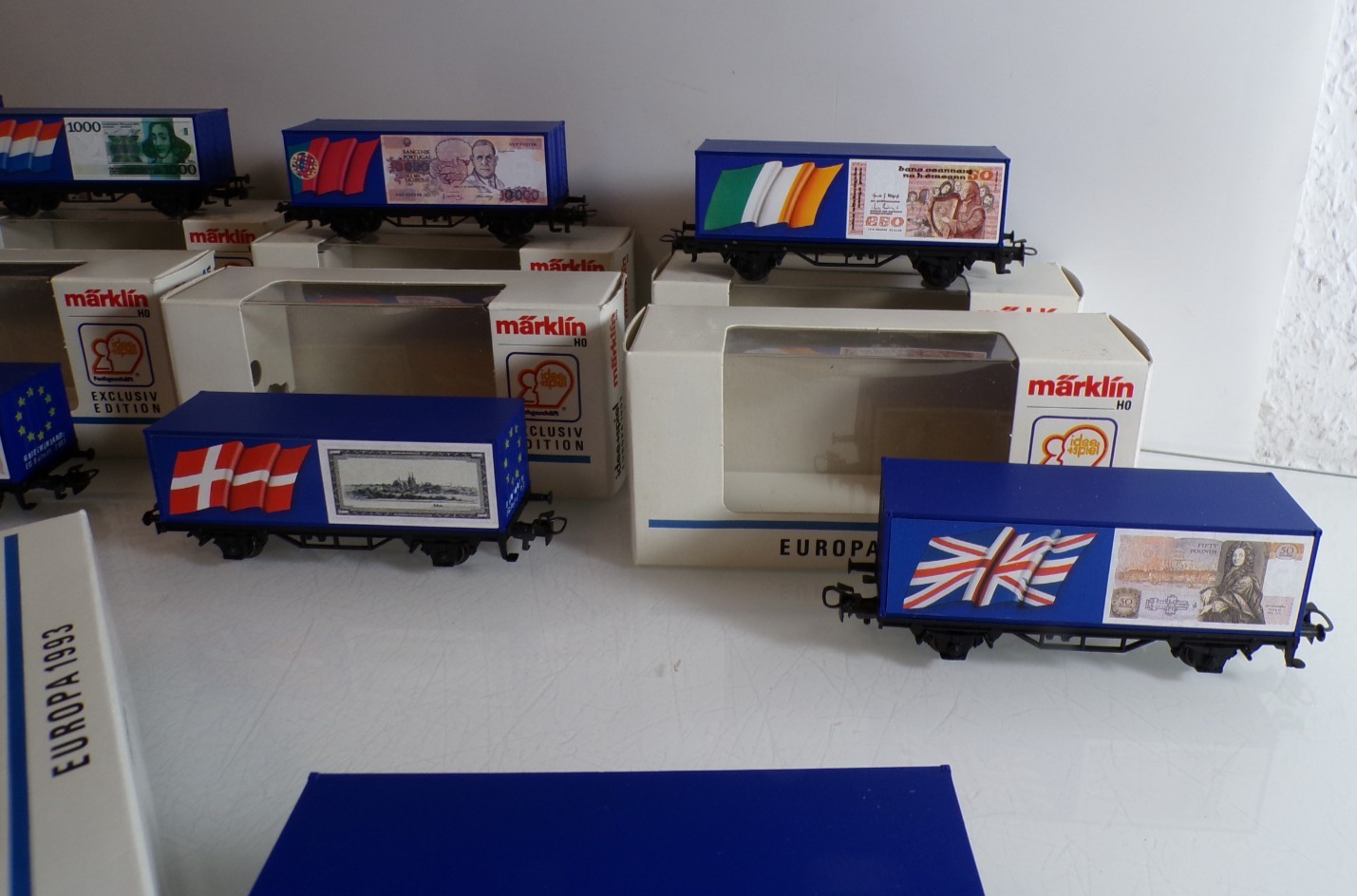 Märklin H0 Europa 1993 Exclusiv Edition 12 Stk. in OVP BH1541 – Bild 8