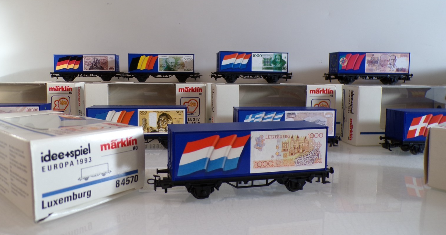 Märklin H0 Europa 1993 Exclusiv Edition 12 Stk. in OVP BH1541 – Bild 9