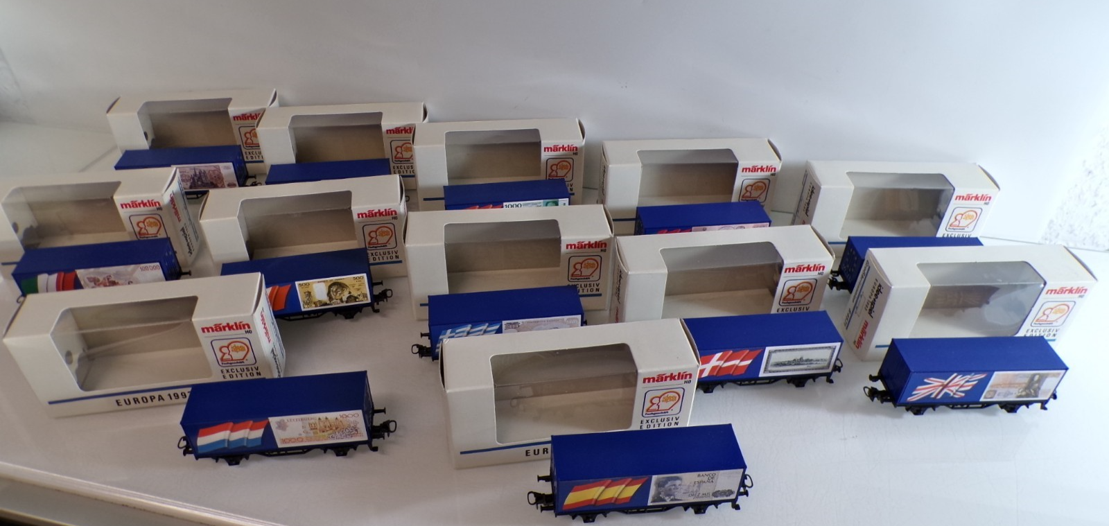 Märklin H0 Europa 1993 Exclusiv Edition 12 Stk. in OVP BH1541