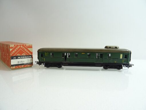 Märklin H0 Gepäckwagen 346/4 Blech in OVP PR822 – Bild 3