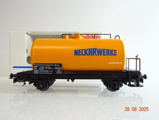 Märklin H0 Kesselwagen Neckarwerke der DB in OVP PR9920 – Bild 3
