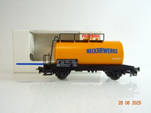 Märklin H0 Kesselwagen Neckarwerke der DB in OVP PR9920