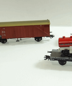 Märklin H0 Konvolut 2x Gepäckwagen Würrmb.& Anhänger siehe Fotos in EVP AR7057