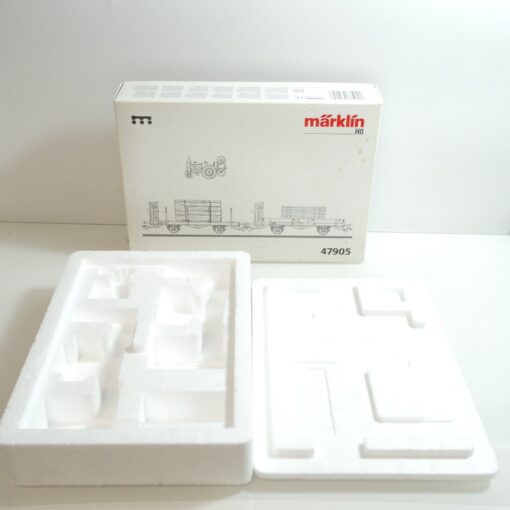 Märklin H0 Leerkarton für 47905 Wagenset Mobiles Sägewerk RG711
