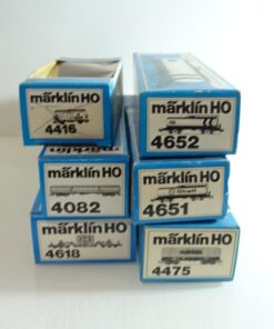 Märklin H0 Leerverpackung 6 Stück siehe Foto CK9675