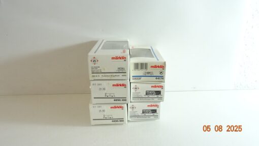 Märklin H0 Leerverpackung 6 Stück siehe Foto PK307