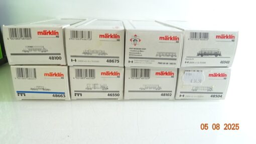 Märklin H0 Leerverpackung 8 Stück siehe Foto PK305