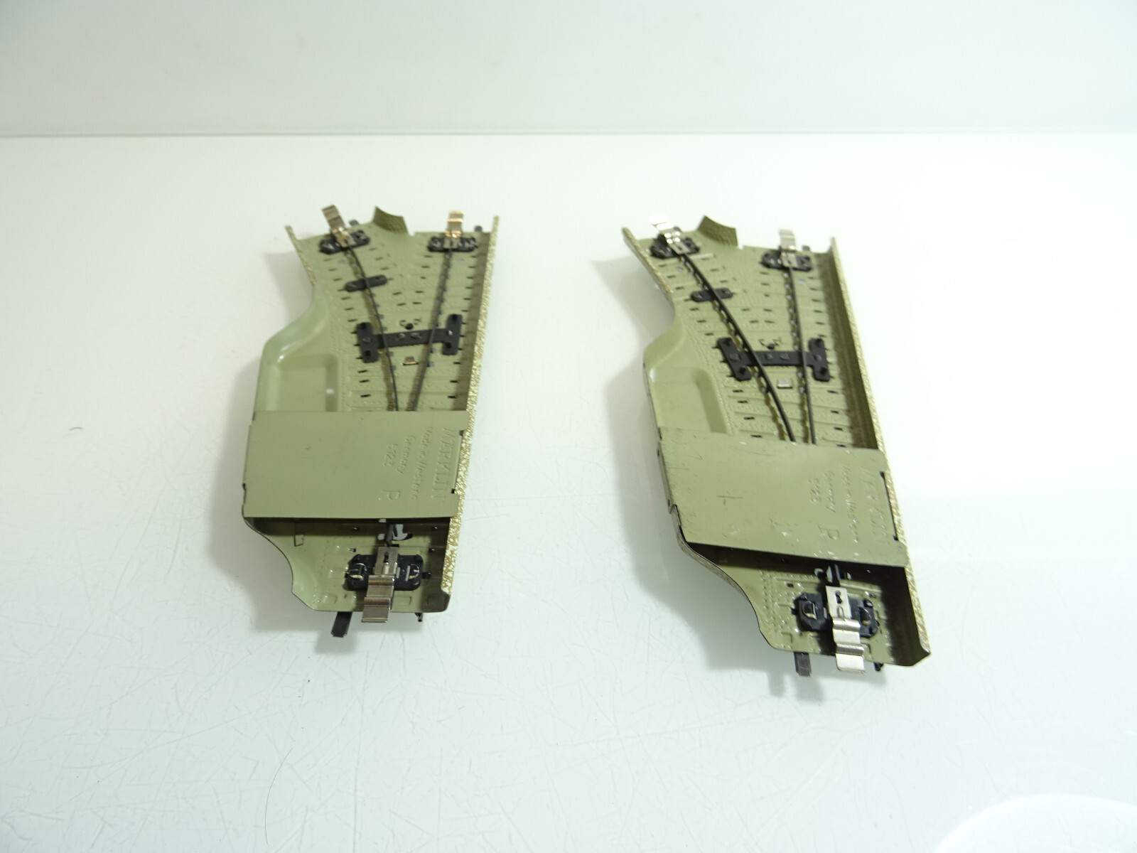 Märklin H0 M-Gleis Konvolut Weichen Handbetrieb 2St. siehe Foto CK547 – Bild 3