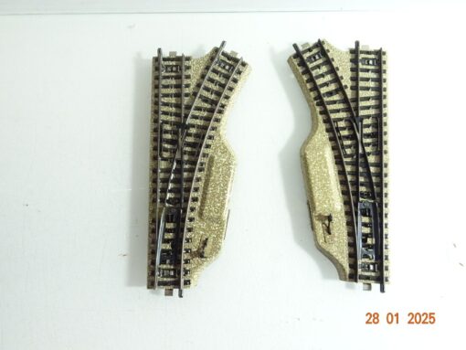 Märklin H0 M-Gleise 5122 5123 Handweichenpaar siehe Foto CK5631 o.
