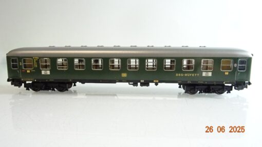 Märklin H0 Personenwagen 2.Kl. mit DSG Büfettabt. Blech der DB in EVP PR8751 – Bild 3