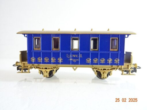 Märklin H0 Personenwagen Ludwig II  blau/gold PR6229 o. – Bild 3