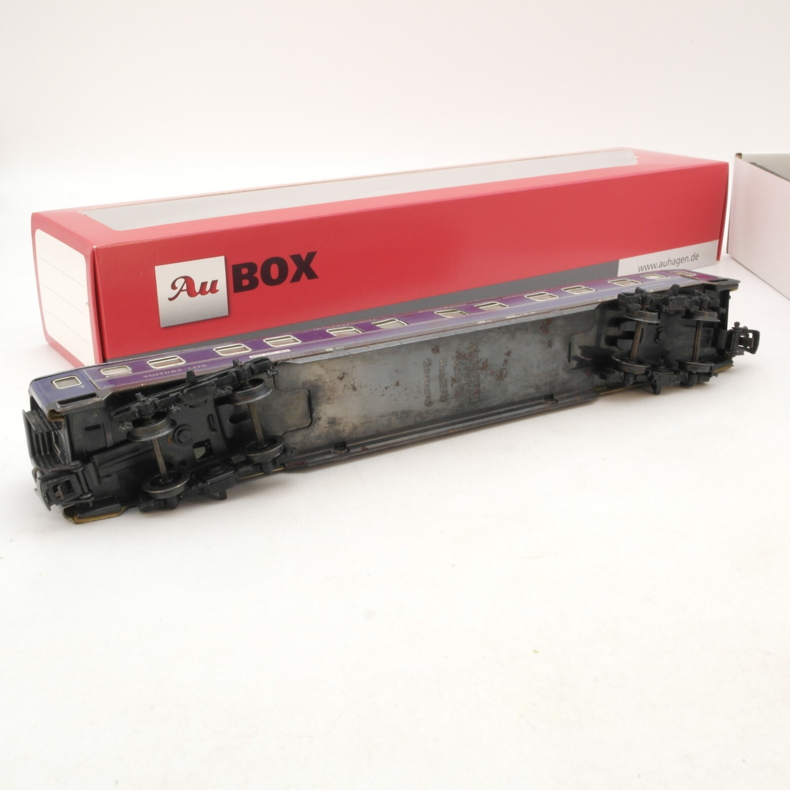 Märklin H0 Schlafwagen 4581 Roma-Basel-Köln der CIWL Blech in Au Box RG5150 – Bild 6
