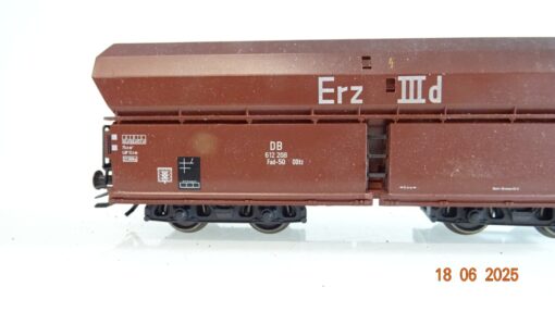 Märklin H0 Selbstentladewagen Erz IIId mit Ladung der DB PR8599 o. – Bild 4