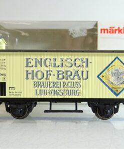 Märklin H0 SoMo Bierwagen Englisch-Hof-Bräu Ludwigsburg Württ. in OVP PR9032