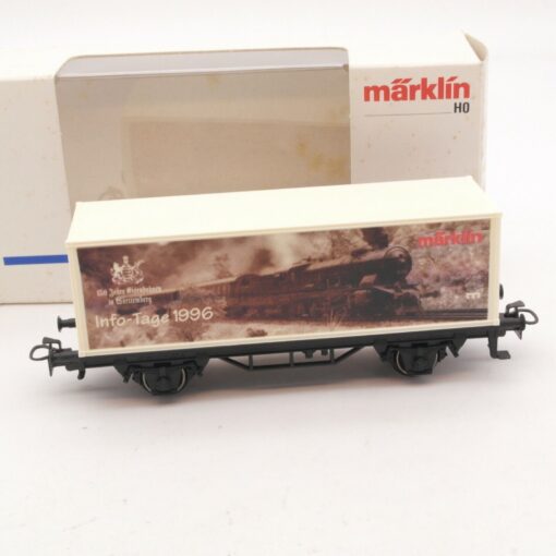 Märklin H0 SoMo Güterwagen mit Bremserhaus Info Tage 2000 in OVP RI4309