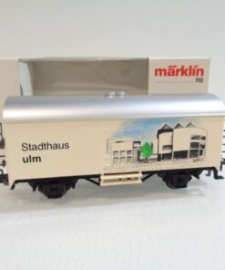 Märklin H0 SoMo gedeckter Güterwagen Stadt Ulm, siehe Foto in OVP RR5645