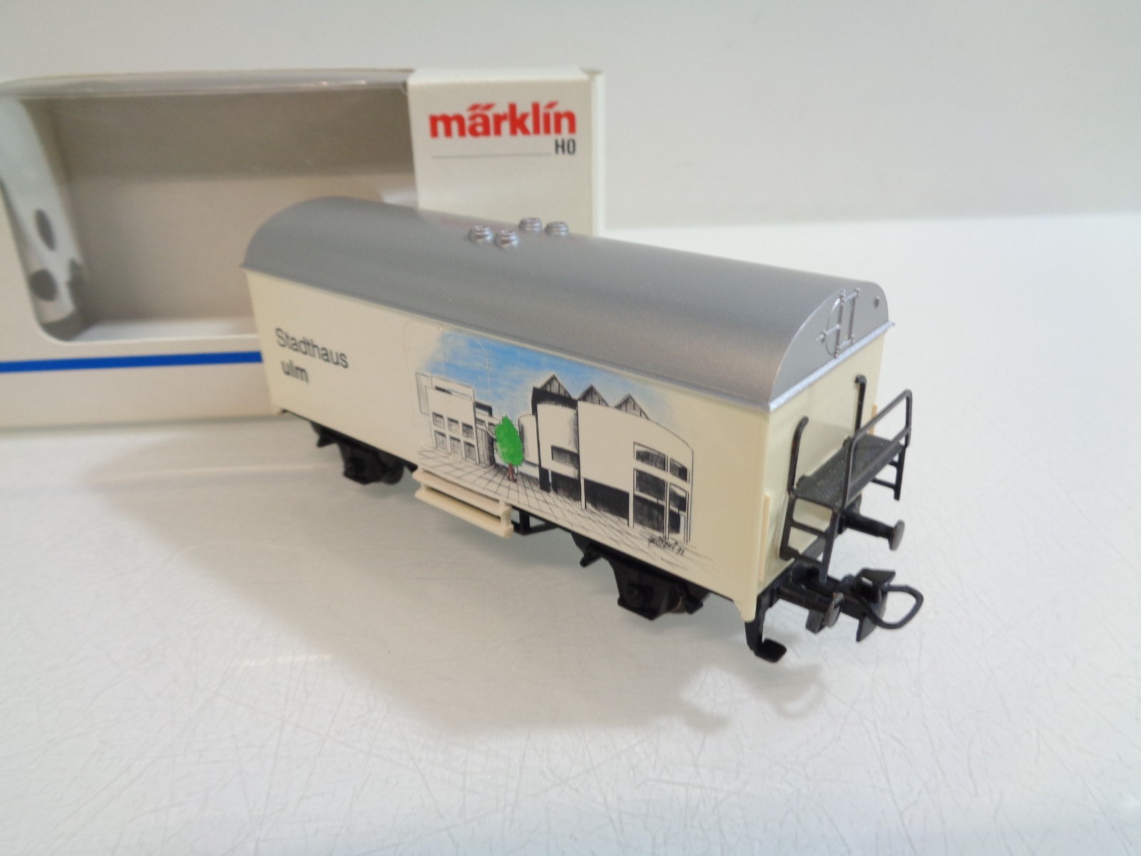 Märklin H0 SoMo gedeckter Güterwagen Stadt Ulm, siehe Foto in OVP RR5645 – Bild 4