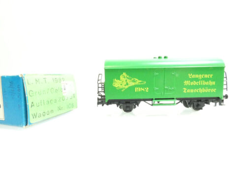 Märklin H0 Werbewagen Langener Modellbahn Tauschbörse in OVP AR4031