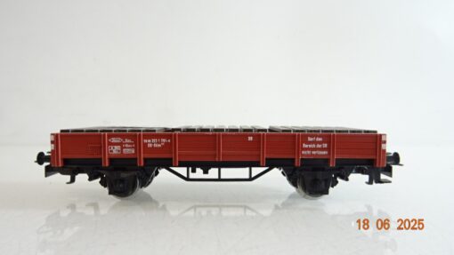 Märklin H0 aus 29533 Niederbordwagen mit Ladung der DB PR8533 o.