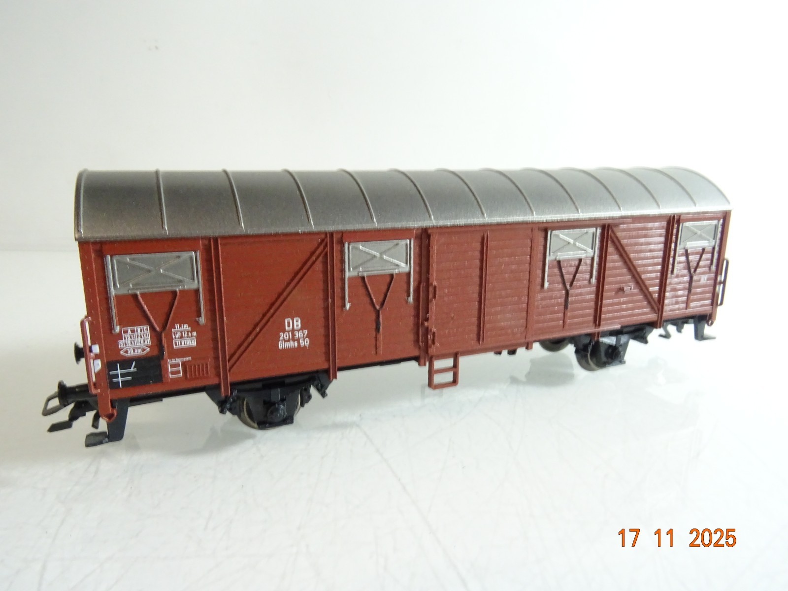 Märklin H0 aus 29625 ged. Güterwagen 202 367 der DB RR4625 o.