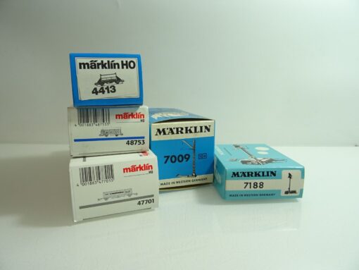 Märklin H0 fünf Leerkartons siehe Foto  PR406