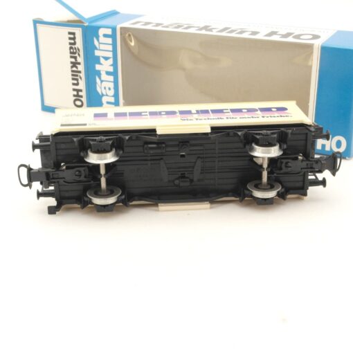 Märklin H0 gedeckter Güterwagen Liebherr der DB in OVP QR1557 – Bild 4