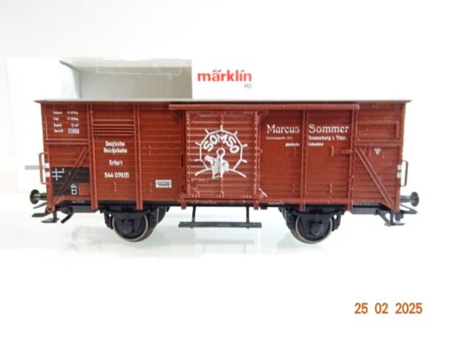 Märklin H0 gedeckter Güterwagen Marcus Sommer der DR in EVP PR6278 – Bild 3