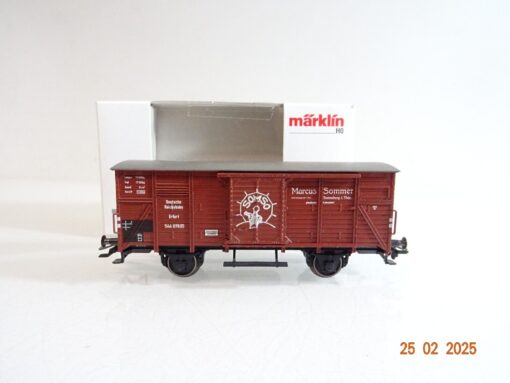 Märklin H0 gedeckter Güterwagen Marcus Sommer der DR in EVP PR6278
