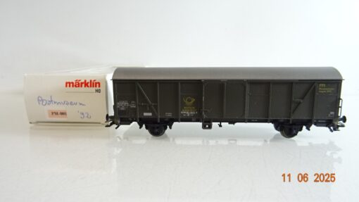 Märklin H0 gedeckter Postgüterwagen der DBP in OVP PR8394