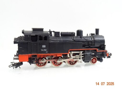 Märklin Hamo H0 3095 Dampflok BR 74 701 der DB Gleichstrom  JL1474 o. – Bild 3