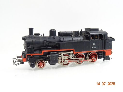 Märklin Hamo H0 3095 Dampflok BR 74 701 der DB Gleichstrom  JL1474 o.
