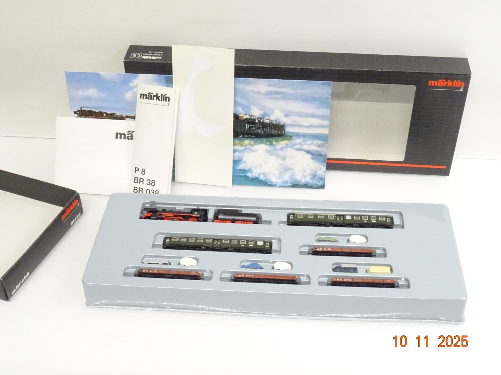 Märklin Mini-Club Z 81428 Autoreisezug Sylt der DB neuwertig in OVP JL4367 – Bild 3