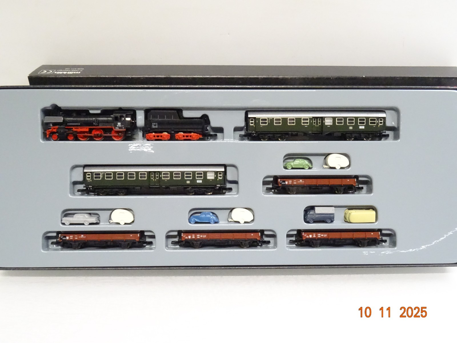 Märklin Mini-Club Z 81428 Autoreisezug Sylt der DB neuwertig in OVP JL4367