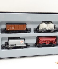 Märklin Mini-Club Z 82505 Belgien Güterwagen-Set 4tlg. neuwertig in OVP JL4320