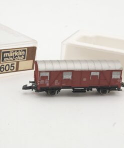 Märklin Mini-Club Z 8605 gedeckter Güterwagen der DB in OVP RR5267