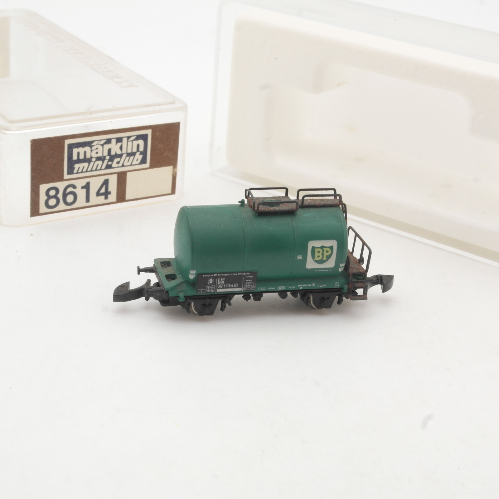 Märklin Mini-Club Z 8614 Kesselwagen BP der DB in OVP RR5213