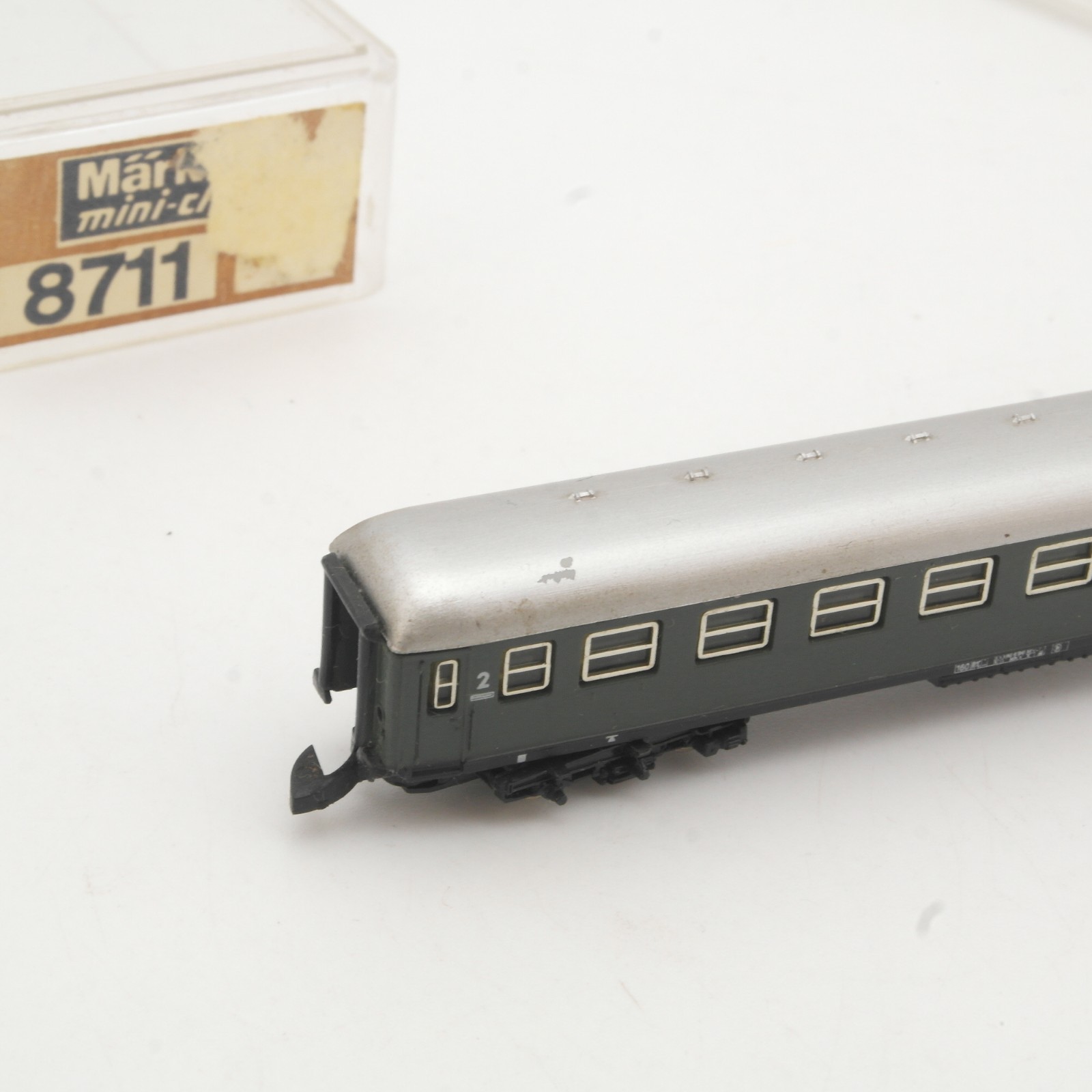 Märklin Mini-Club Z 8711 Personenwagen 2. Klasse der DB in OVP RR5211 – Bild 4