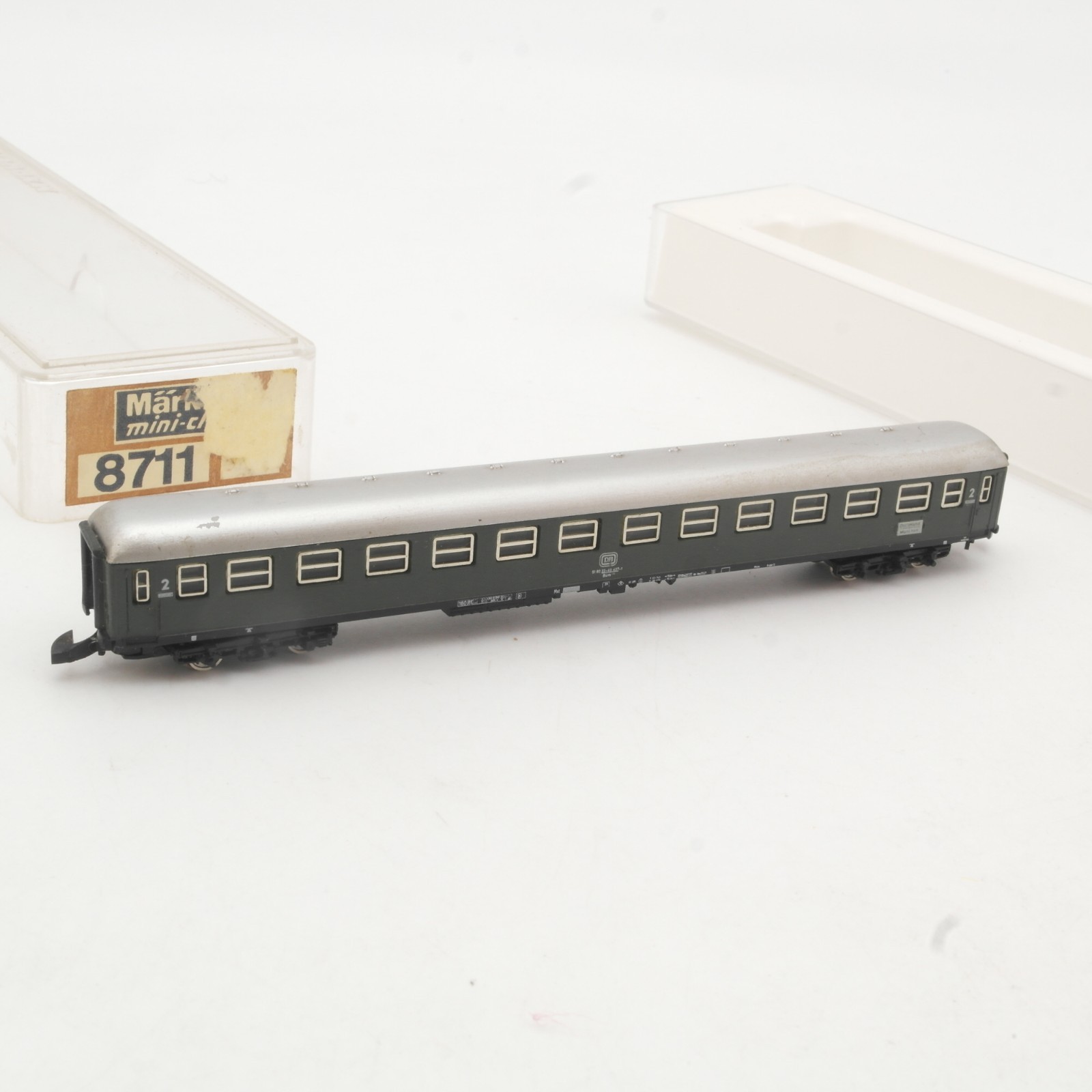 Märklin Mini-Club Z 8711 Personenwagen 2. Klasse der DB in OVP RR5211