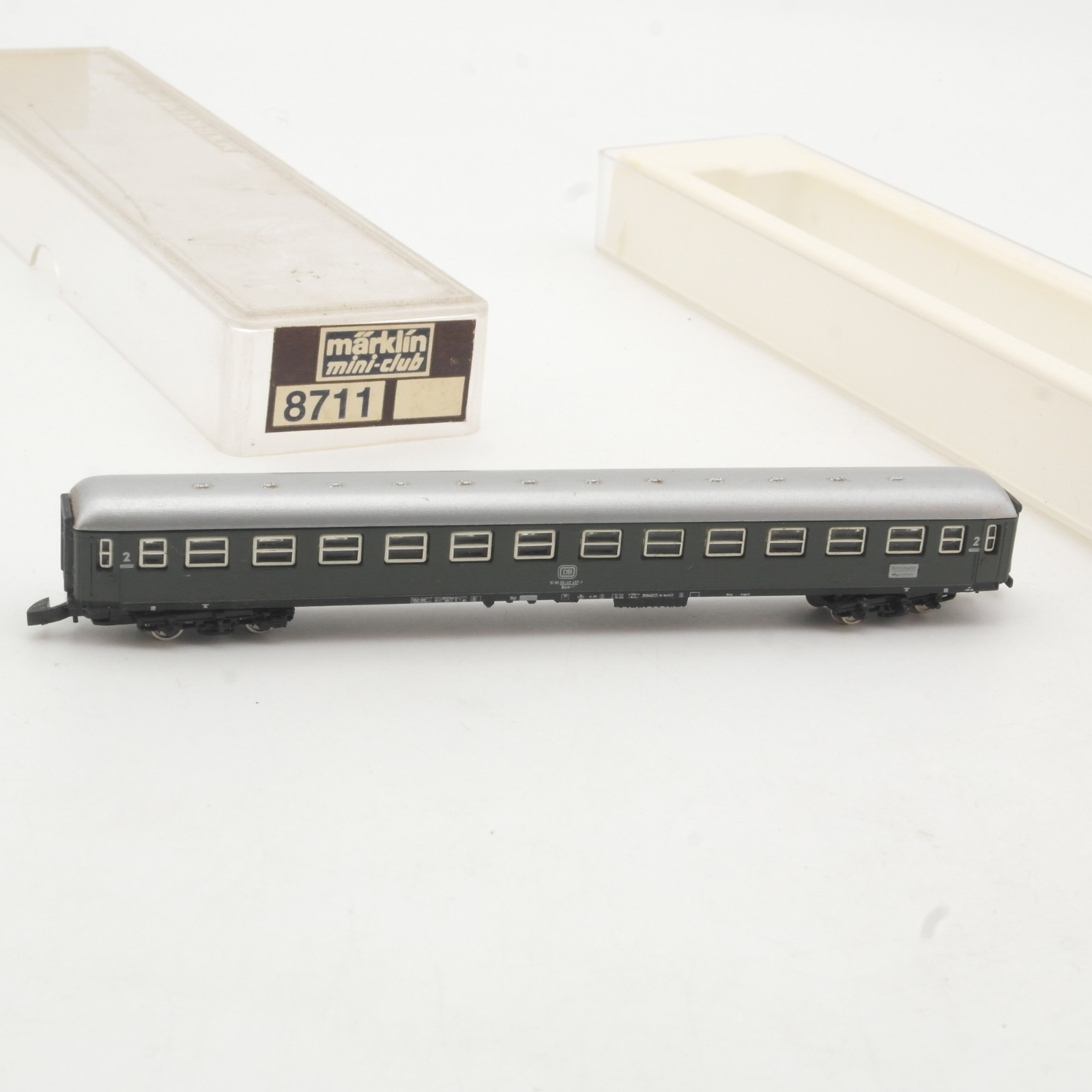 Märklin Mini-Club Z 8711 Personenwagen 2. Klasse der DB in OVP RR5219 – Bild 3