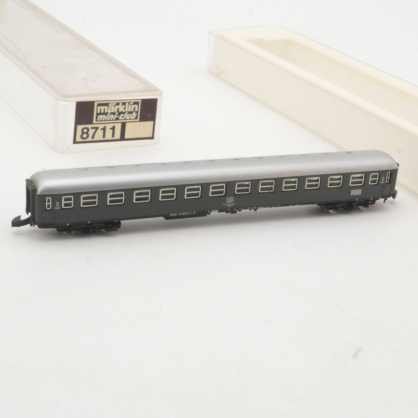 Märklin Mini-Club Z 8711 Personenwagen 2. Klasse der DB in OVP RR5219