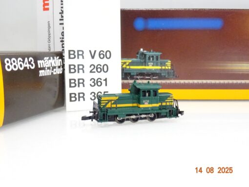 Märklin Mini-Club Z 88643 Belgien Diesellok 8058 der SNCB neuwertig OVP JL2305