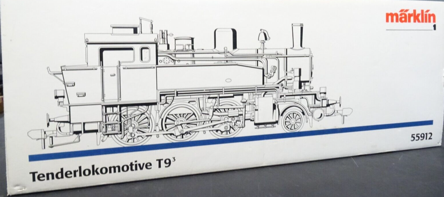 Märklin Spur 1 55912 Dampflok T9 metallic Delta Digital in OVP LE8850 – Bild 6