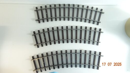 Märklin Spur 1 5922 gebogene Gleise 3 Stück siehe Foto CK9739 o.