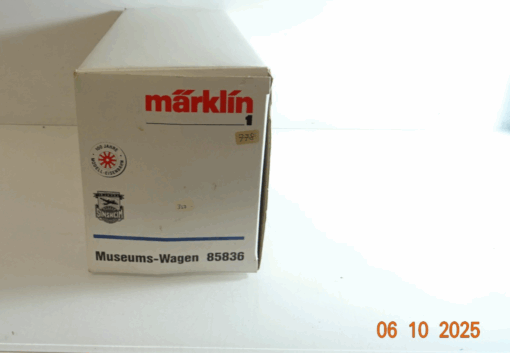 Märklin Spur 1 85836 Museumswagen Leerverpackung siehe Foto PK1263 – Bild 3