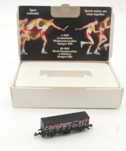 Märklin Z Containerwagen 4. IAAF Stuttgart 1993 in OVP RR5311