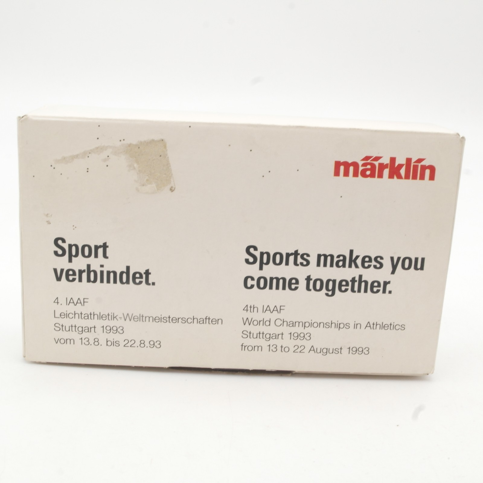 Märklin Z Containerwagen 4. IAAF Stuttgart 1993 in OVP RR5311 – Bild 6