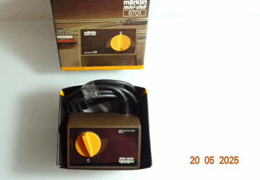 Märklin mini-club 6701 Fahrregler electronic 08 siehe Foto in OVP CK8344