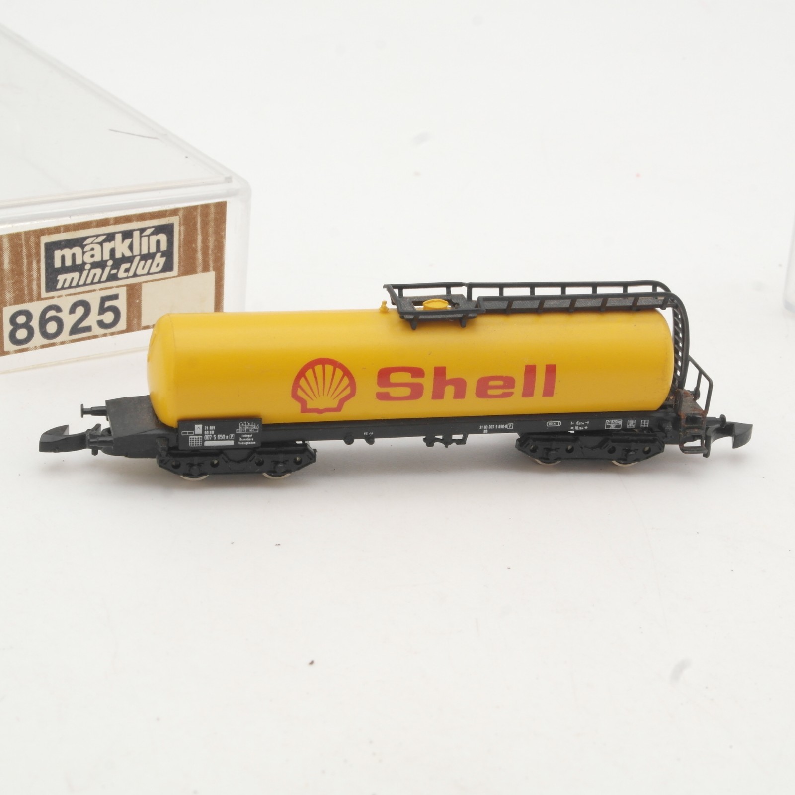 Märklin mini-club Z 8625 Kesselwagen Shell der DB in OVP RR5447 – Bild 3