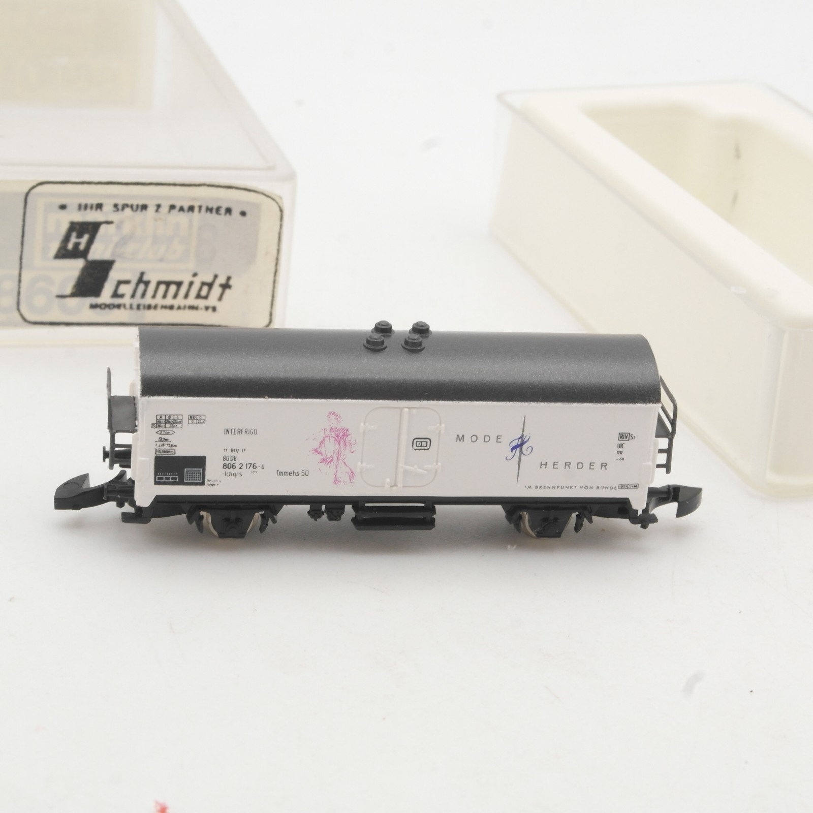 Märklin mini-club Z Kühlwagen Interfrigo Mode Herder in EVP RR5463 – Bild 3