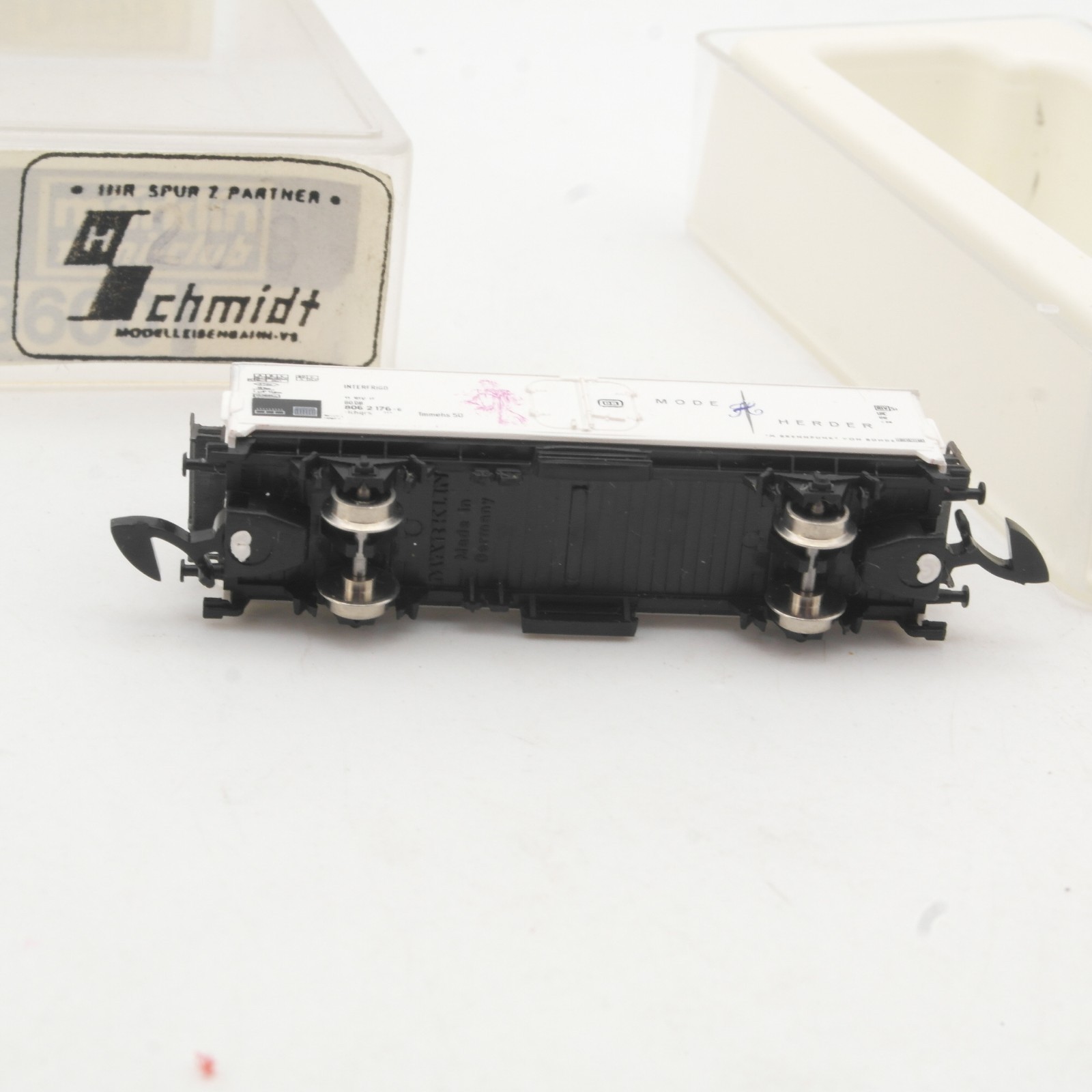 Märklin mini-club Z Kühlwagen Interfrigo Mode Herder in EVP RR5463 – Bild 4